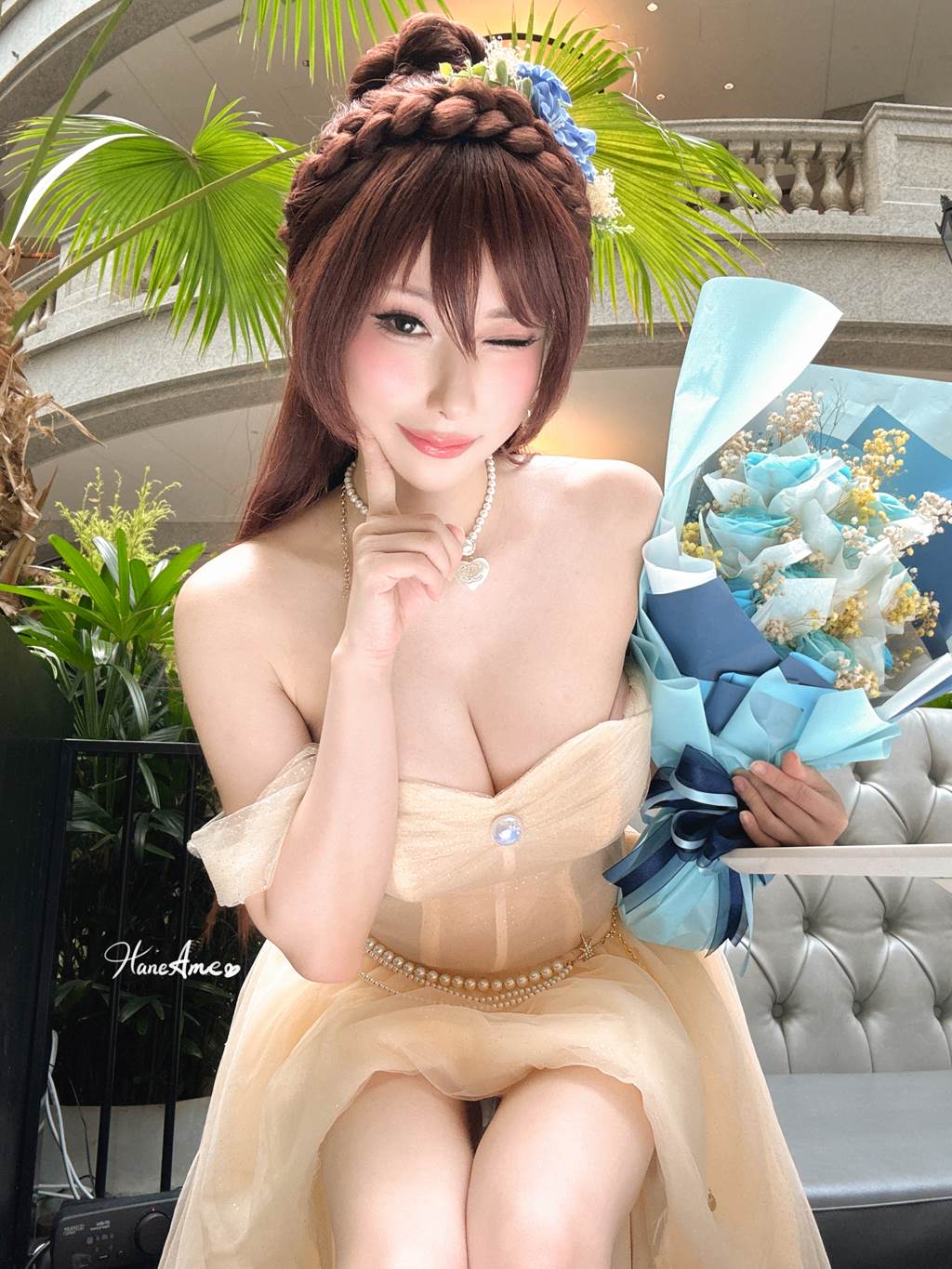 图片[13]-Hane Ame 雨波写真 NO.262 – 2025生日礼服[28P] – 速更版-美库