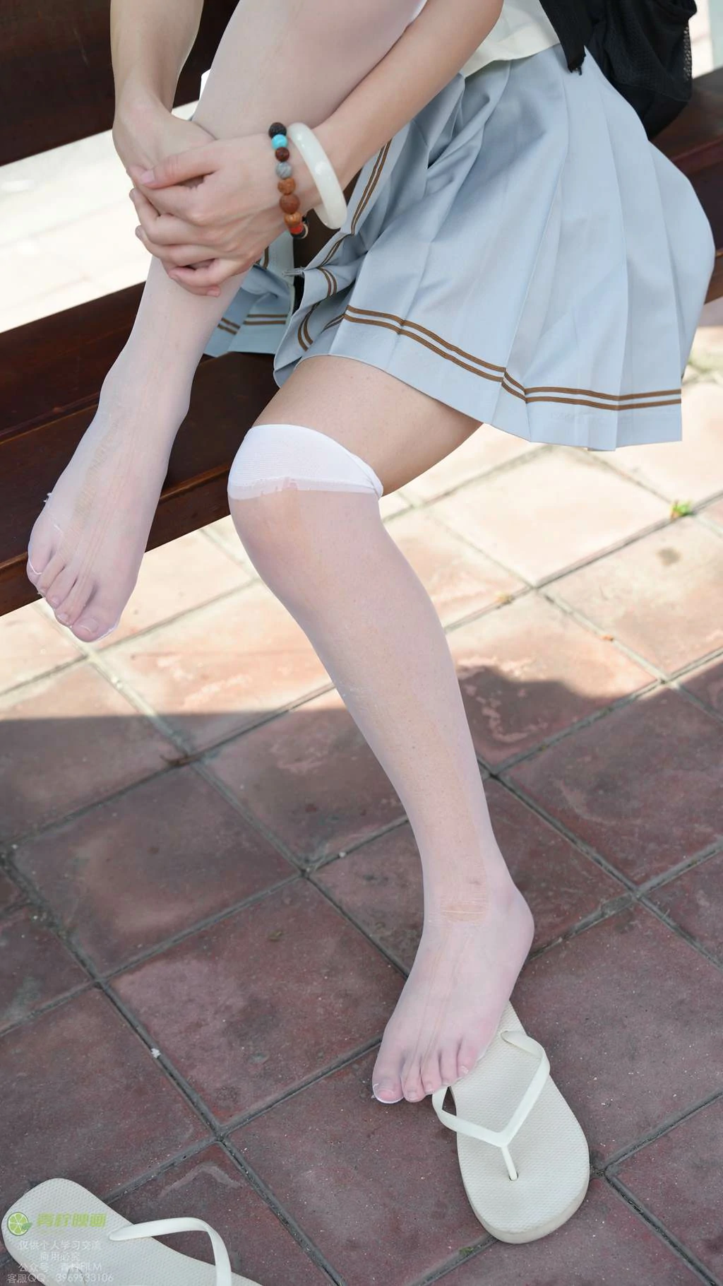 图片[26]-青柠映画 NO.048 – 阿慌 JK公交站[136P] – 速更版-美库