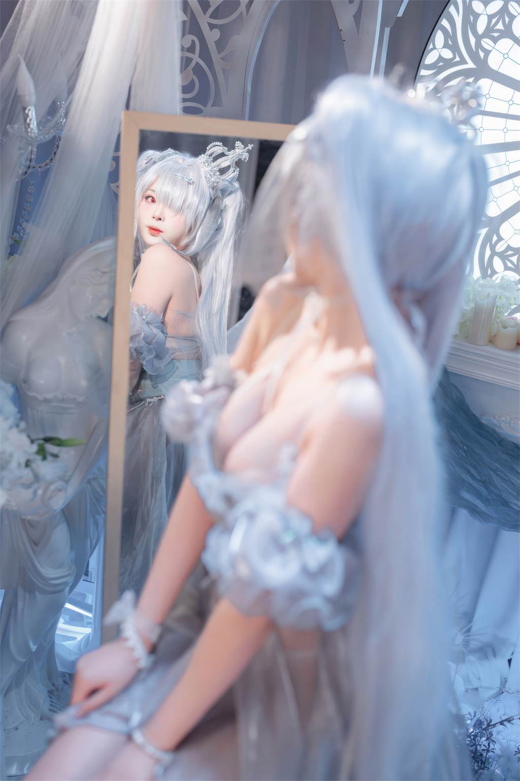 图片[12]-轩萧学姐 NO.083 – Nikke胜利女神 灰姑娘 水晶公主[35P] – 速更版-美库