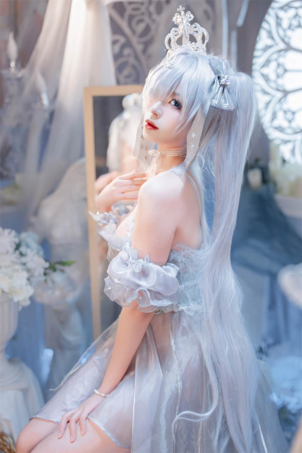 图片[13]-轩萧学姐 NO.083 – Nikke胜利女神 灰姑娘 水晶公主[35P] – 速更版-美库