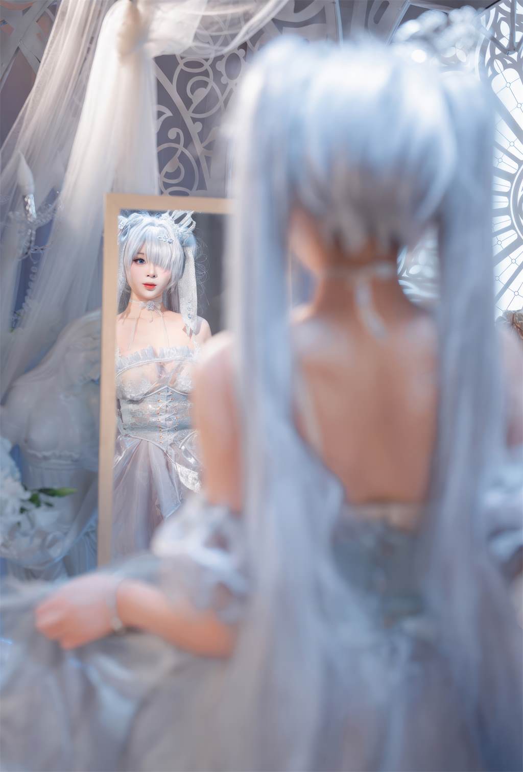 图片[14]-轩萧学姐 NO.083 – Nikke胜利女神 灰姑娘 水晶公主[35P] – 速更版-美库