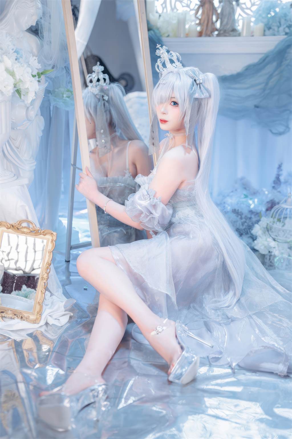 图片[15]-轩萧学姐 NO.083 – Nikke胜利女神 灰姑娘 水晶公主[35P] – 速更版-美库