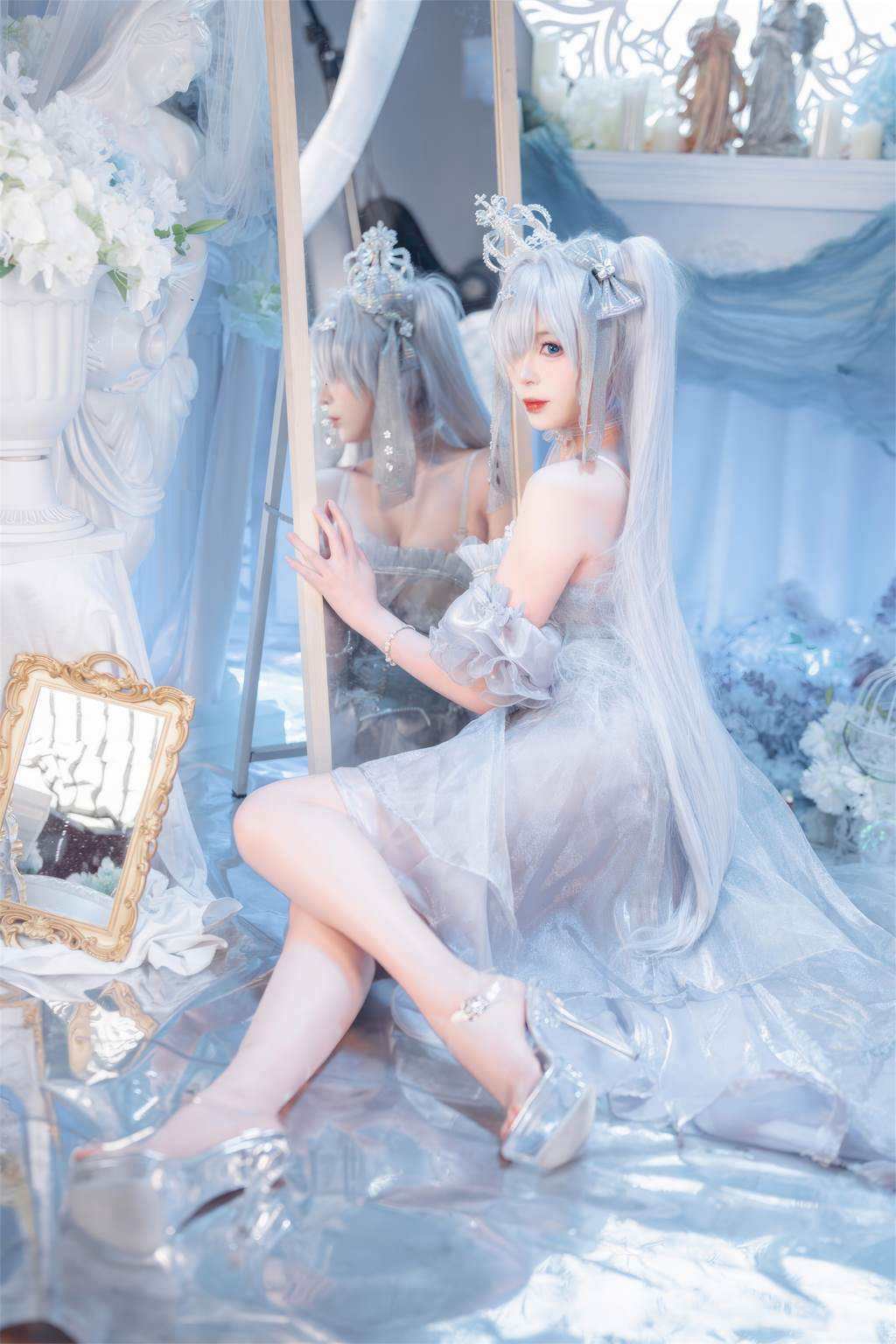 图片[18]-轩萧学姐 NO.083 – Nikke胜利女神 灰姑娘 水晶公主[35P] – 速更版-美库