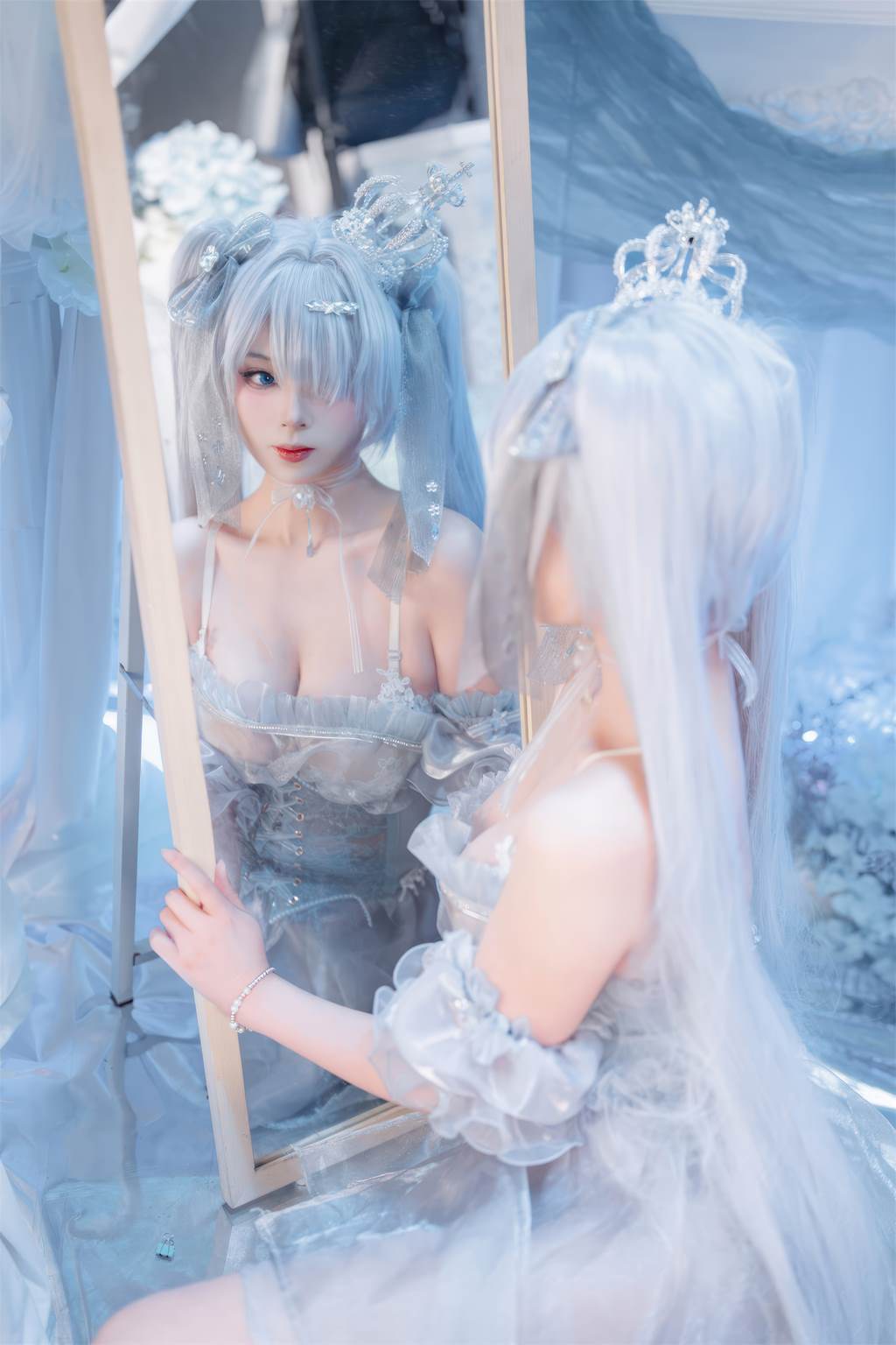 图片[20]-轩萧学姐 NO.083 – Nikke胜利女神 灰姑娘 水晶公主[35P] – 速更版-美库