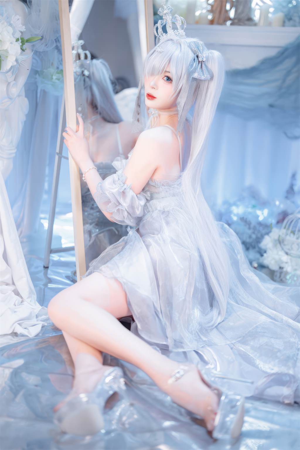 图片[21]-轩萧学姐 NO.083 – Nikke胜利女神 灰姑娘 水晶公主[35P] – 速更版-美库