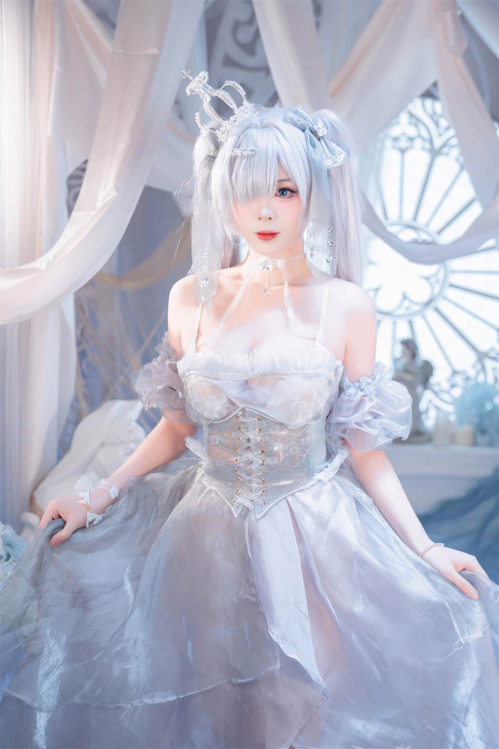 图片[29]-轩萧学姐 NO.083 – Nikke胜利女神 灰姑娘 水晶公主[35P] – 速更版-美库