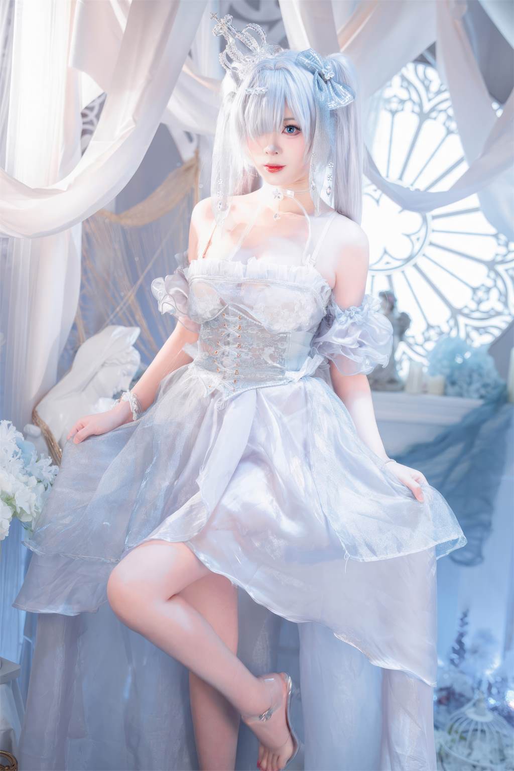 图片[30]-轩萧学姐 NO.083 – Nikke胜利女神 灰姑娘 水晶公主[35P] – 速更版-美库