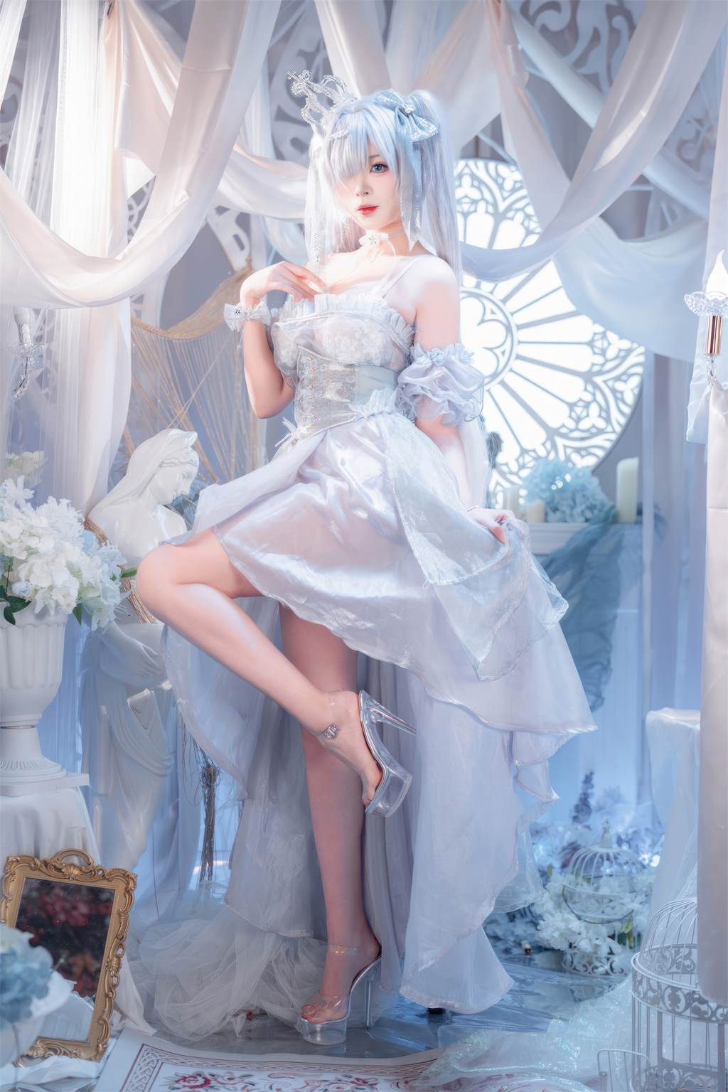 图片[31]-轩萧学姐 NO.083 – Nikke胜利女神 灰姑娘 水晶公主[35P] – 速更版-美库