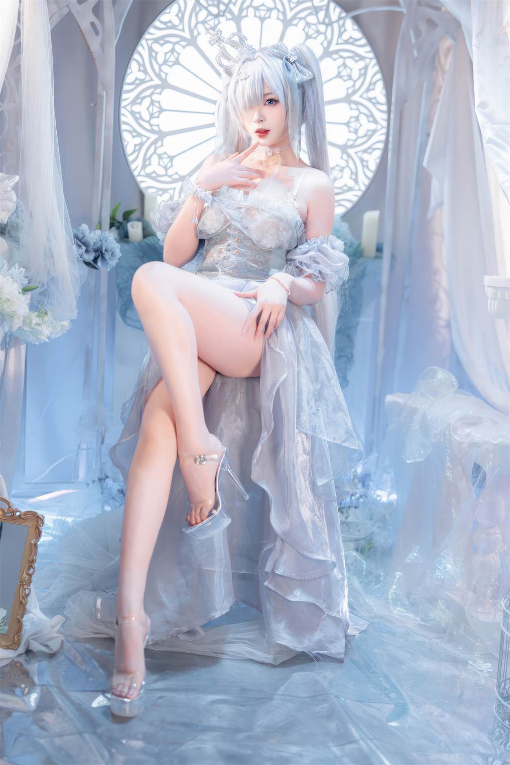 图片[32]-轩萧学姐 NO.083 – Nikke胜利女神 灰姑娘 水晶公主[35P] – 速更版-美库