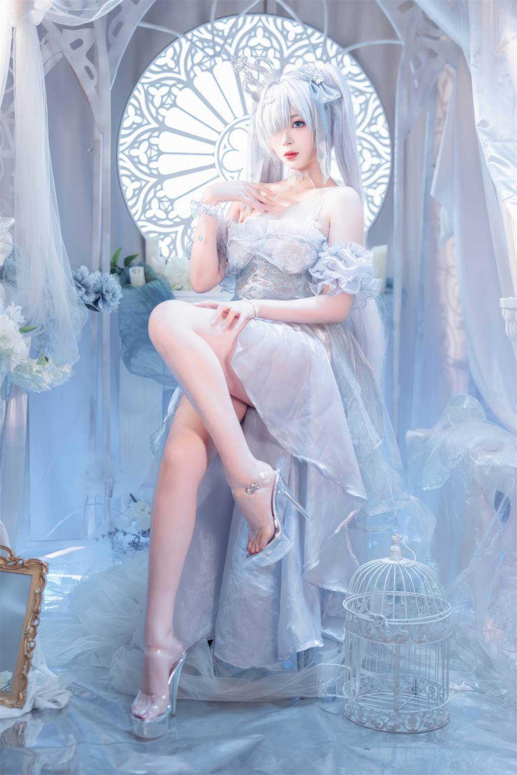 图片[33]-轩萧学姐 NO.083 – Nikke胜利女神 灰姑娘 水晶公主[35P] – 速更版-美库