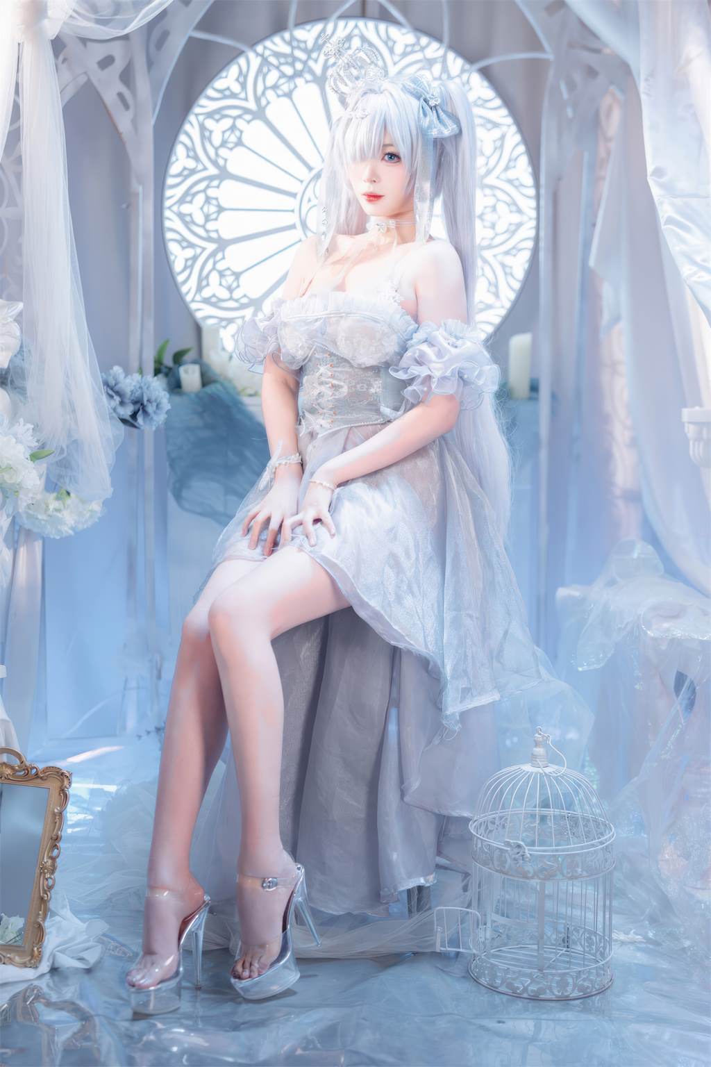 图片[34]-轩萧学姐 NO.083 – Nikke胜利女神 灰姑娘 水晶公主[35P] – 速更版-美库