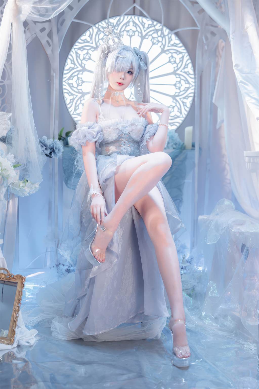 图片[36]-轩萧学姐 NO.083 – Nikke胜利女神 灰姑娘 水晶公主[35P] – 速更版-美库