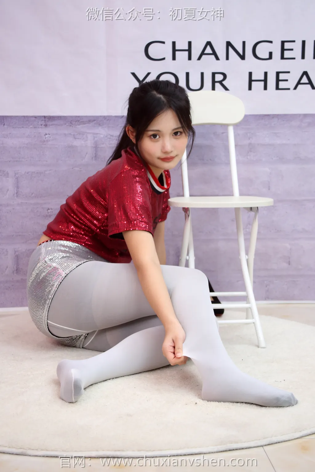 图片[23]-初夏女神 NO.297 幺幺 拉拉队长[140P] – 速更版-美库