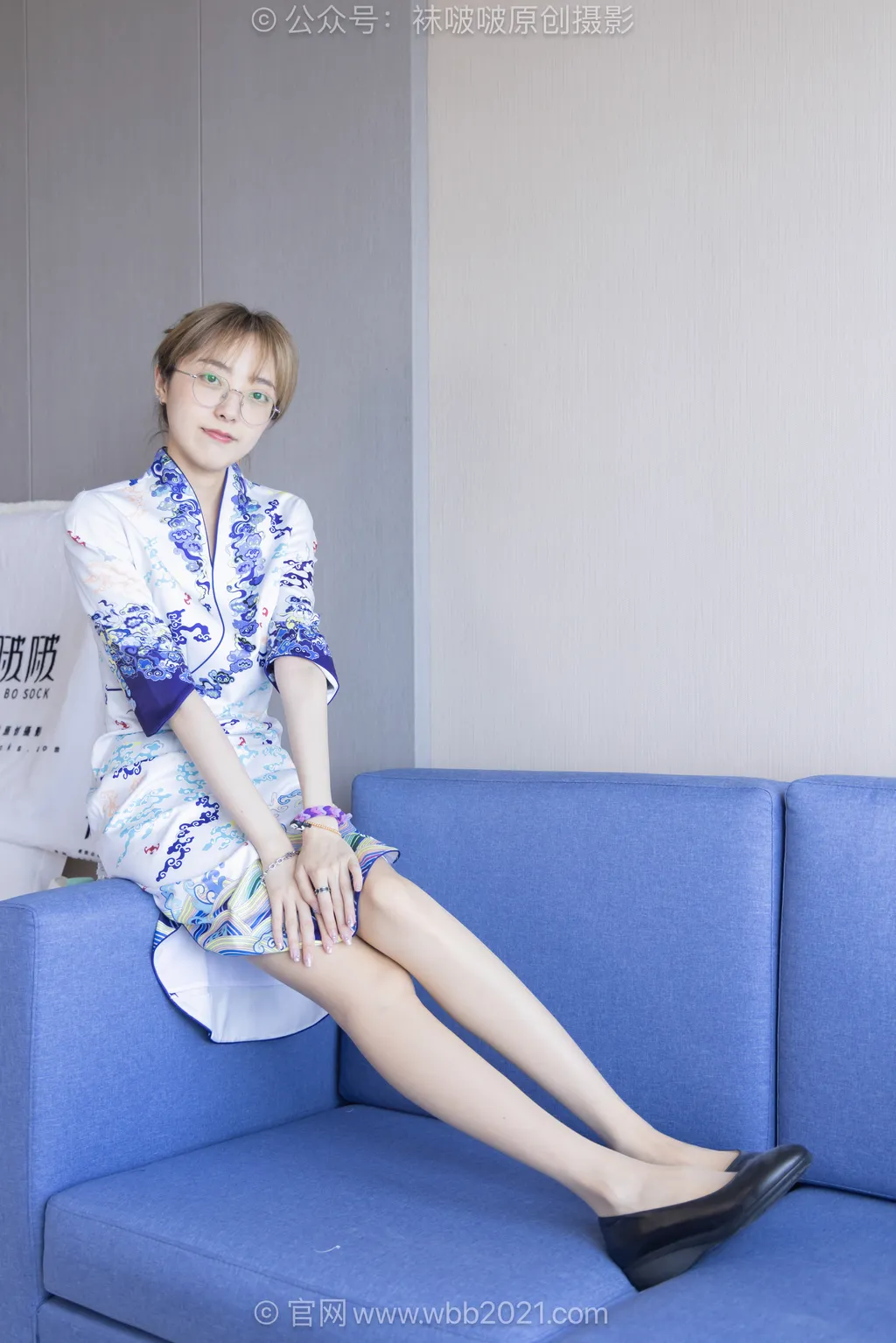 图片[19]-[BoBoSocks袜啵啵]NO.604 稚予-皮鞋、薄肉丝、空姐旗袍制服[145P] – 速更版-美库