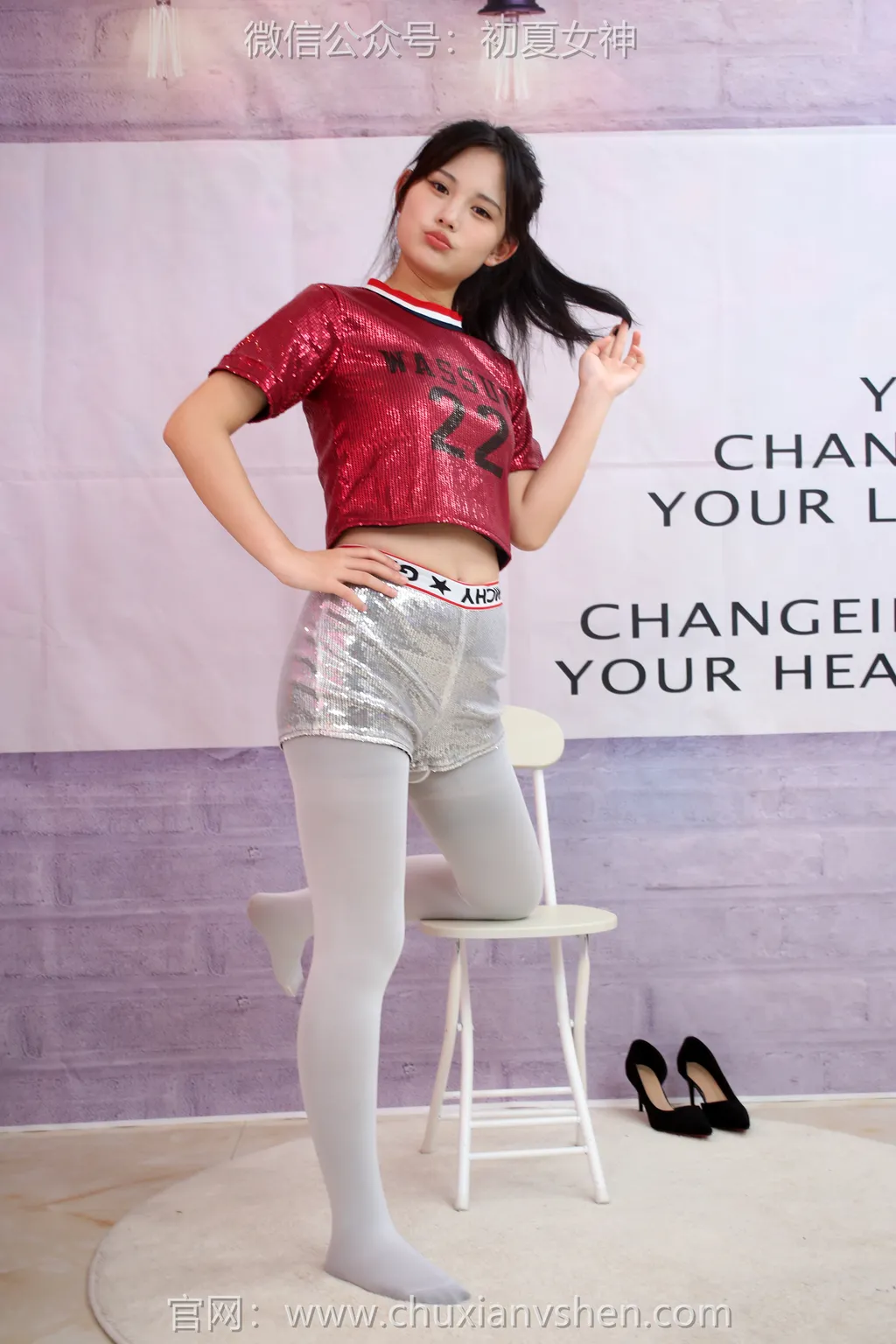 图片[36]-初夏女神 NO.297 幺幺 拉拉队长[140P] – 速更版-美库