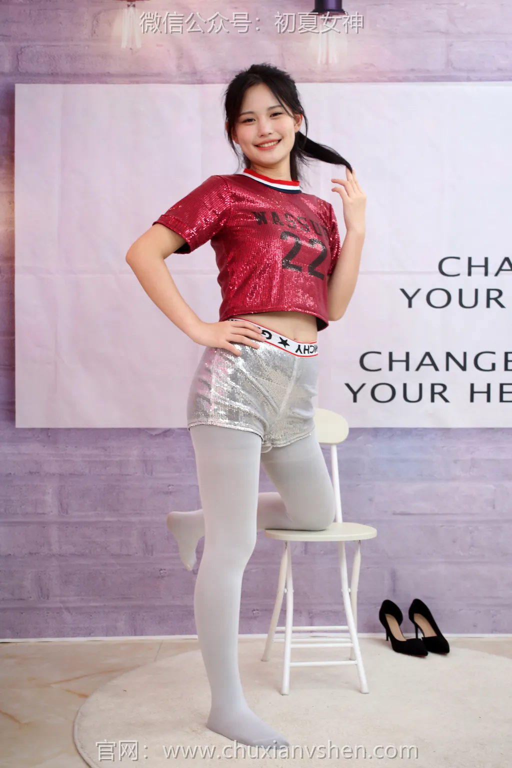 图片[37]-初夏女神 NO.297 幺幺 拉拉队长[140P] – 速更版-美库