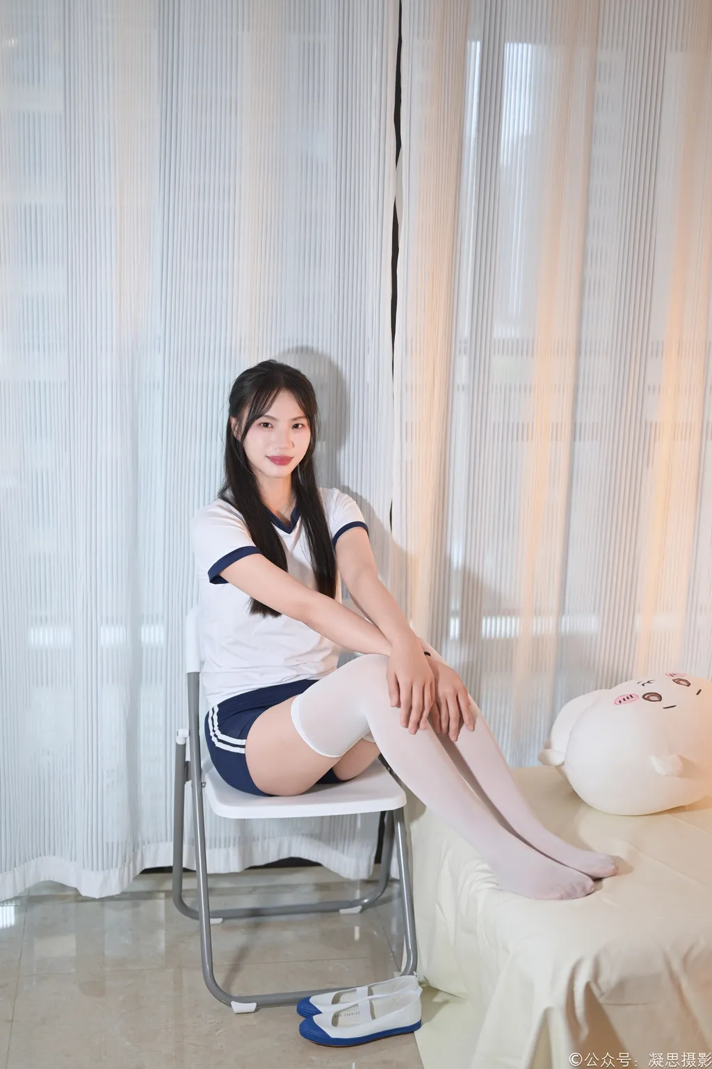 图片[99]-凝思摄影 NO.016 德美-体操服、过膝袜、室内鞋[142P] – 速更版-美库