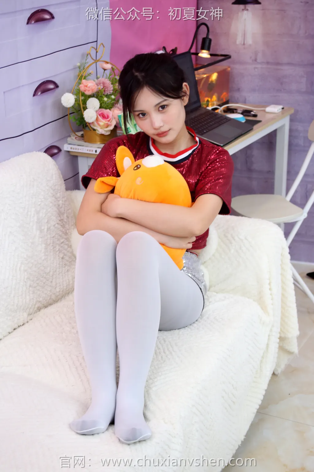 图片[95]-初夏女神 NO.297 幺幺 拉拉队长[140P] – 速更版-美库