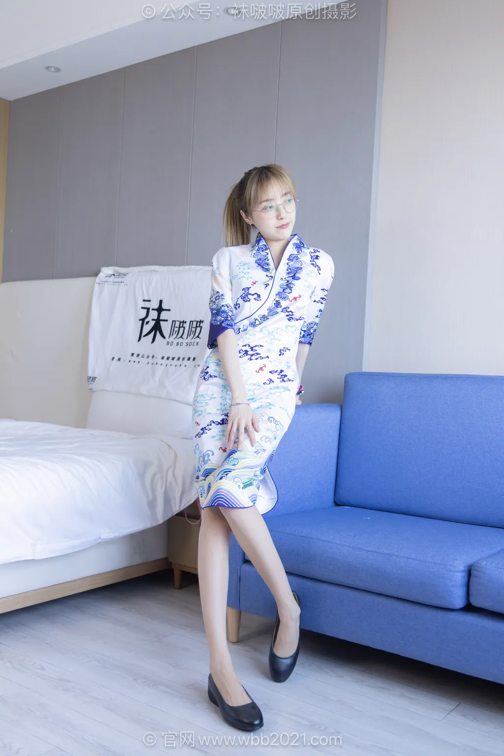 图片[139]-[BoBoSocks袜啵啵]NO.604 稚予-皮鞋、薄肉丝、空姐旗袍制服[145P] – 速更版-美库