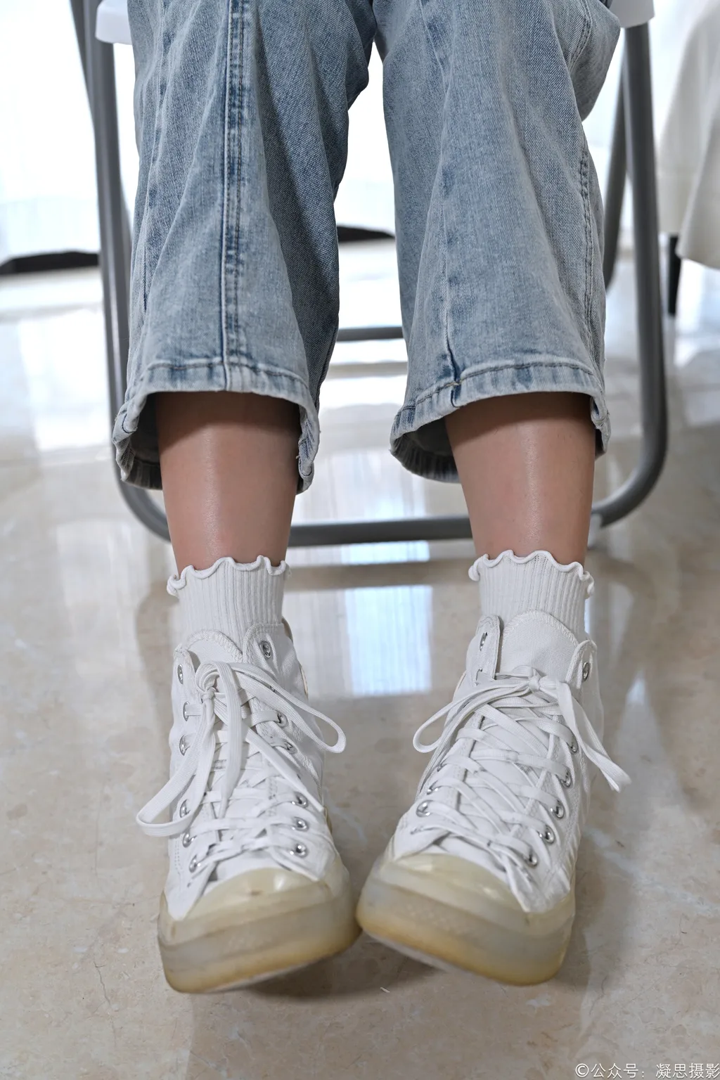 图片[12]-凝思摄影 NO.018 小睿-T恤、短白袜、平底鞋[142P] – 速更版-美库