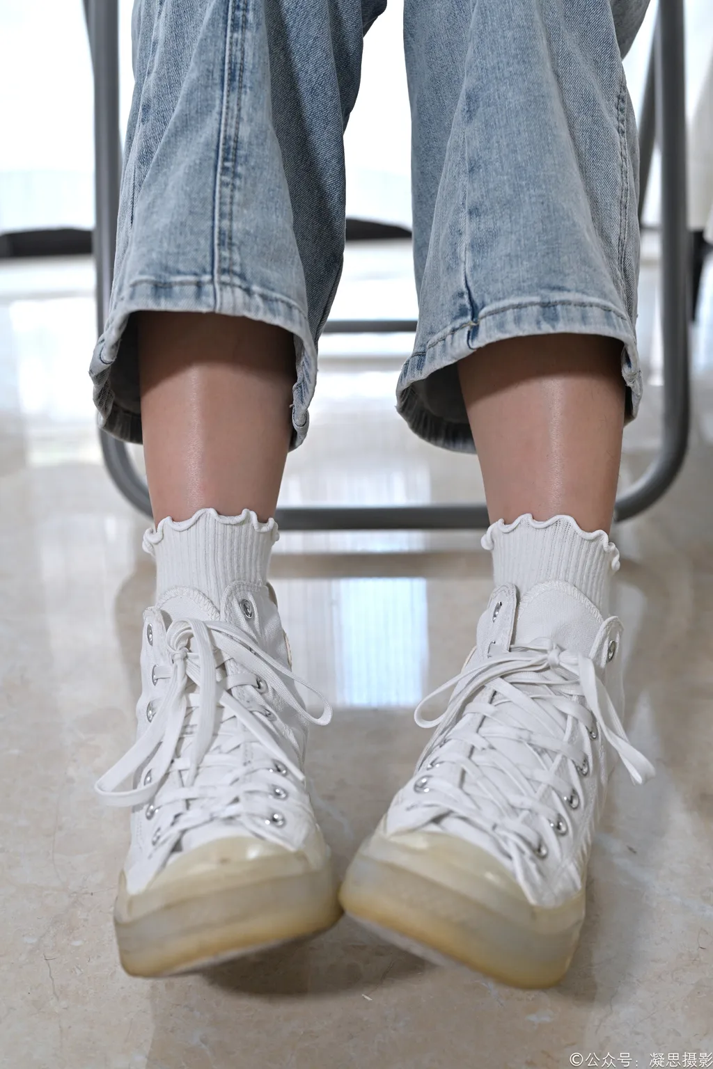 图片[14]-凝思摄影 NO.018 小睿-T恤、短白袜、平底鞋[142P] – 速更版-美库