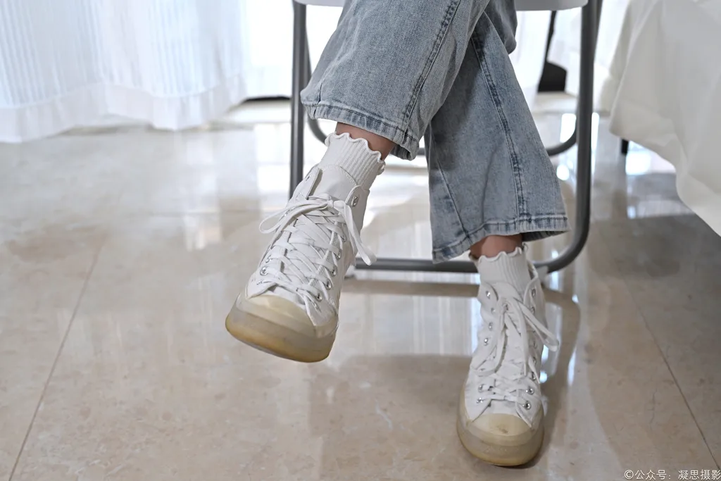 图片[21]-凝思摄影 NO.018 小睿-T恤、短白袜、平底鞋[142P] – 速更版-美库