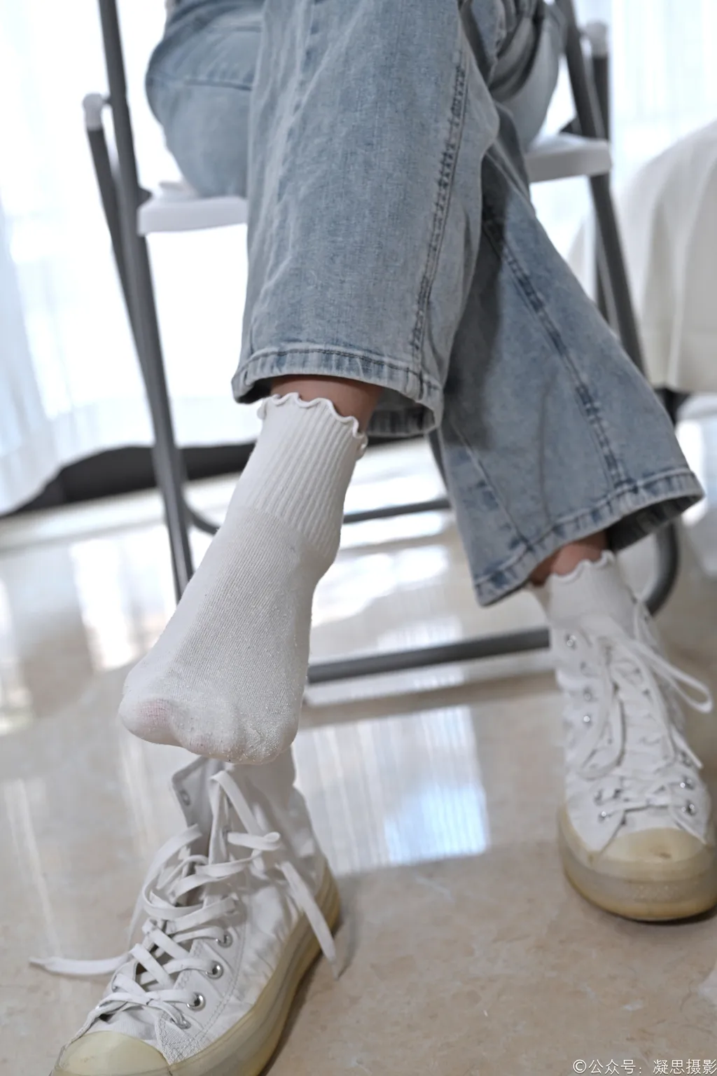 图片[29]-凝思摄影 NO.018 小睿-T恤、短白袜、平底鞋[142P] – 速更版-美库