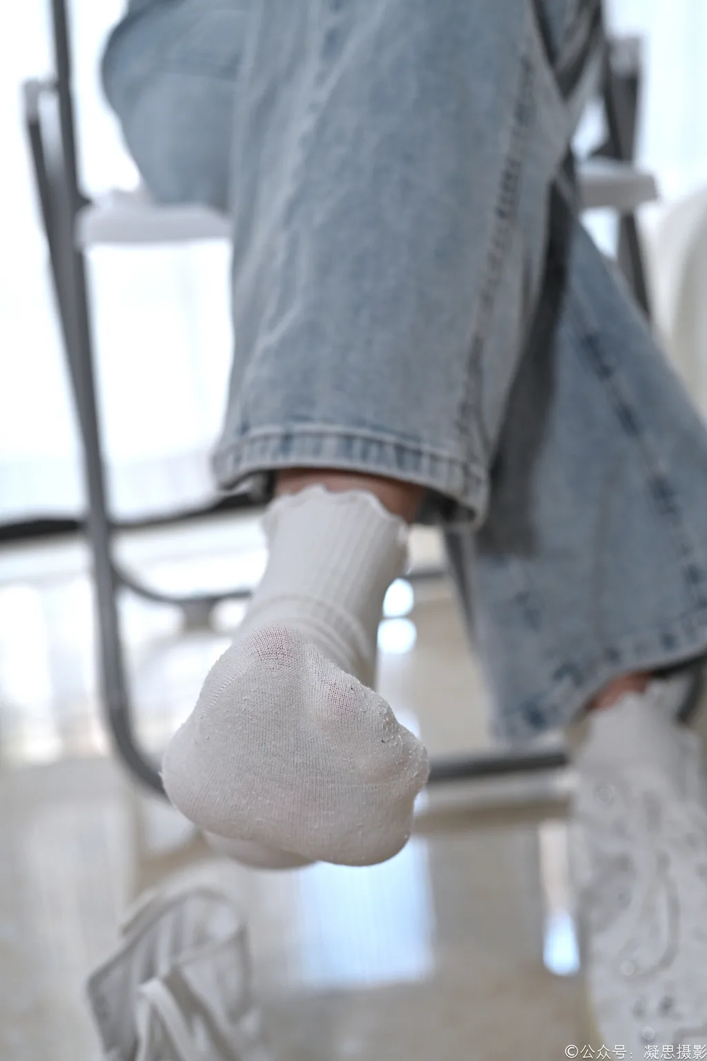 图片[32]-凝思摄影 NO.018 小睿-T恤、短白袜、平底鞋[142P] – 速更版-美库