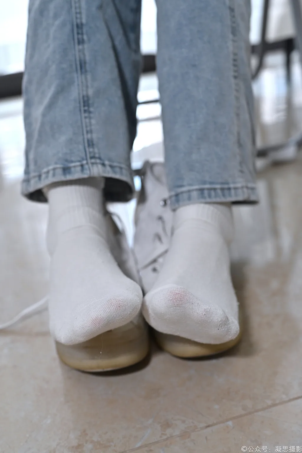 图片[49]-凝思摄影 NO.018 小睿-T恤、短白袜、平底鞋[142P] – 速更版-美库