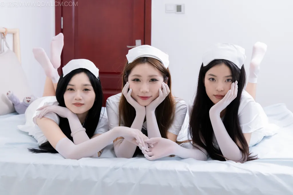 图片[47]-物恋传媒 NO.2500 茯苓&泡泡&橙子-平底鞋、短白丝、护士服、白丝[235P] – 速更版-美库