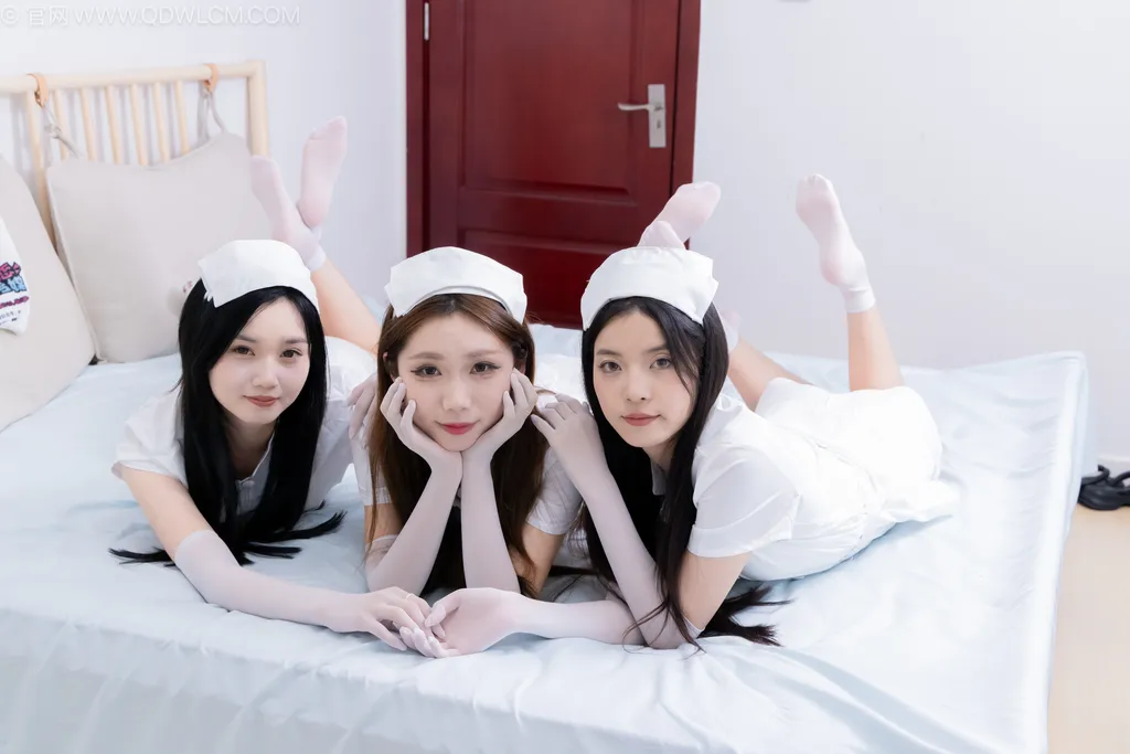 图片[81]-物恋传媒 NO.2500 茯苓&泡泡&橙子-平底鞋、短白丝、护士服、白丝[235P] – 速更版-美库