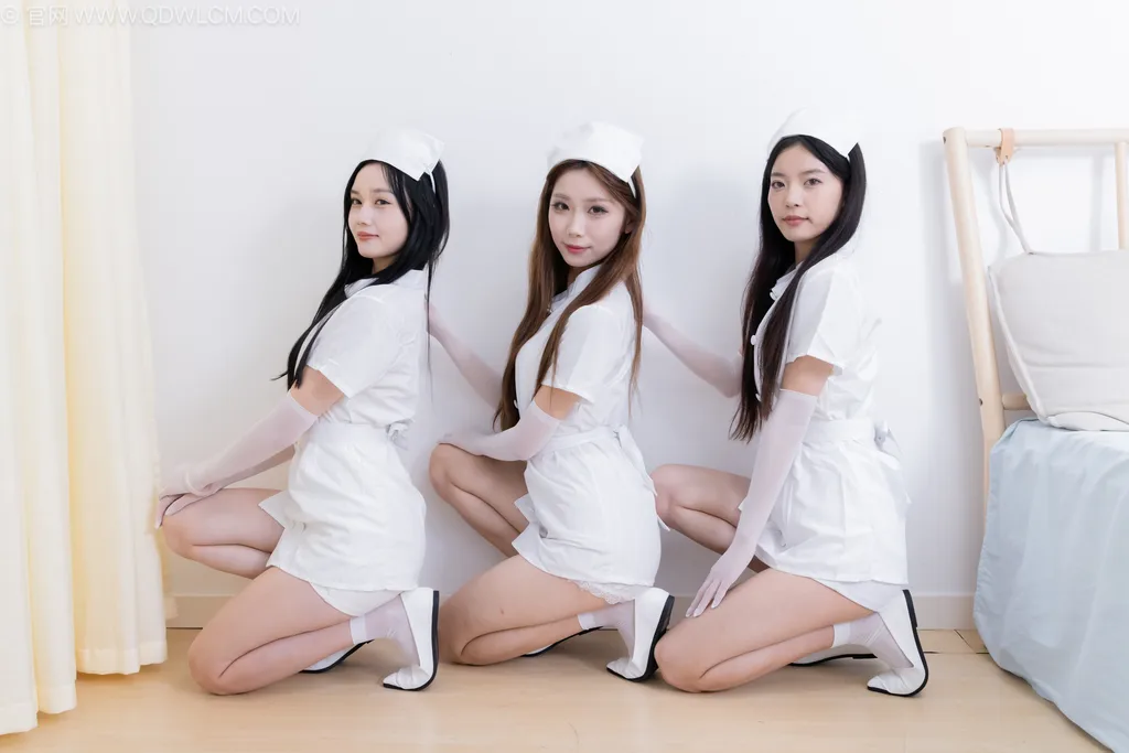 图片[92]-物恋传媒 NO.2500 茯苓&泡泡&橙子-平底鞋、短白丝、护士服、白丝[235P] – 速更版-美库