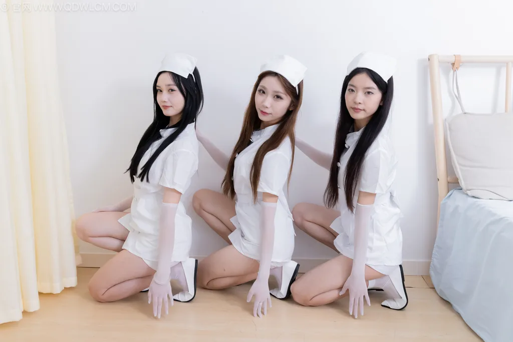图片[95]-物恋传媒 NO.2500 茯苓&泡泡&橙子-平底鞋、短白丝、护士服、白丝[235P] – 速更版-美库