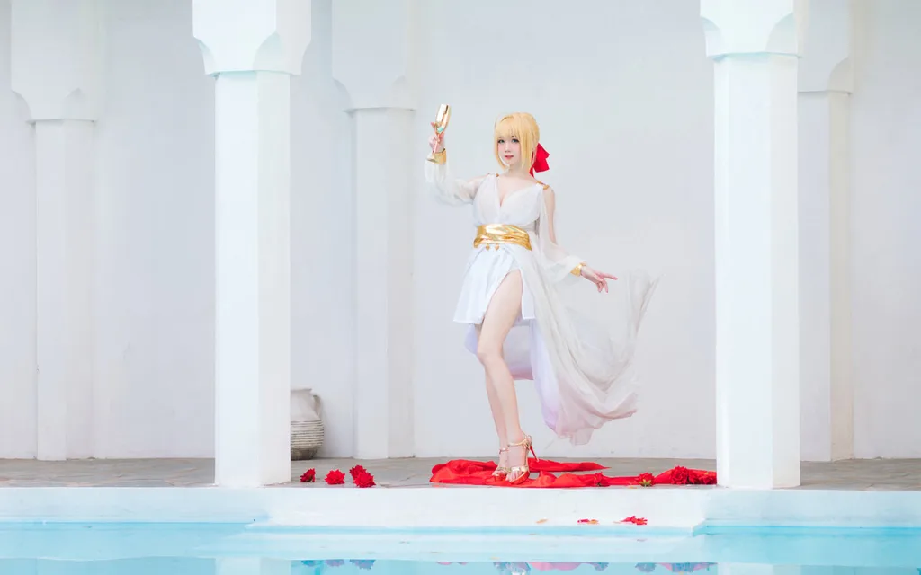 图片[25]-焖焖碳 – FGO 尼禄 礼服[27P] – 速更版-美库