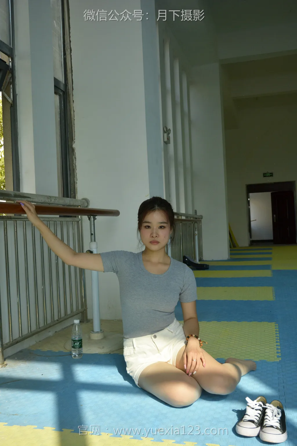 图片[19]-爱月下 NO.001 茜茜【舞蹈热身】作为拉拉队长，每天必修课就是加强舞蹈训练！[111P] – 速更版-美库