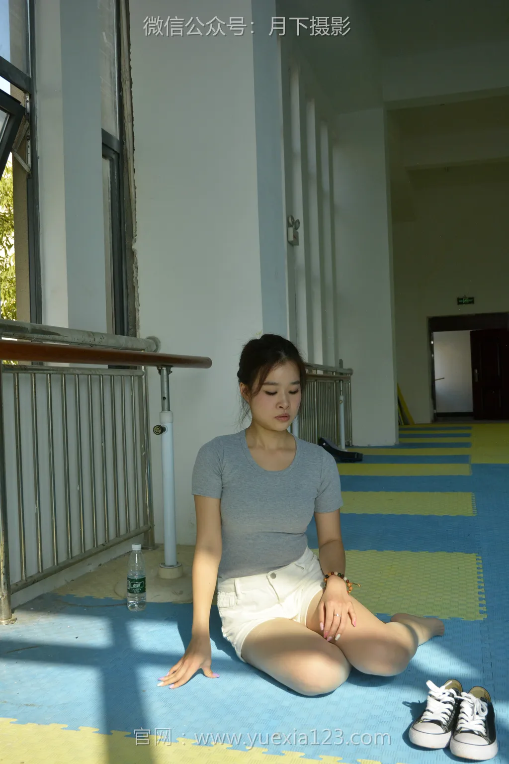 图片[20]-爱月下 NO.001 茜茜【舞蹈热身】作为拉拉队长，每天必修课就是加强舞蹈训练！[111P] – 速更版-美库