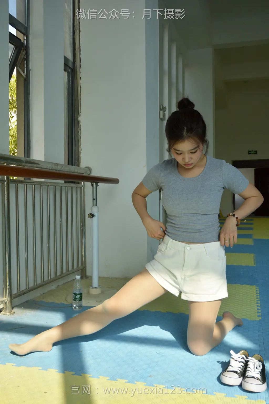图片[26]-爱月下 NO.001 茜茜【舞蹈热身】作为拉拉队长，每天必修课就是加强舞蹈训练！[111P] – 速更版-美库