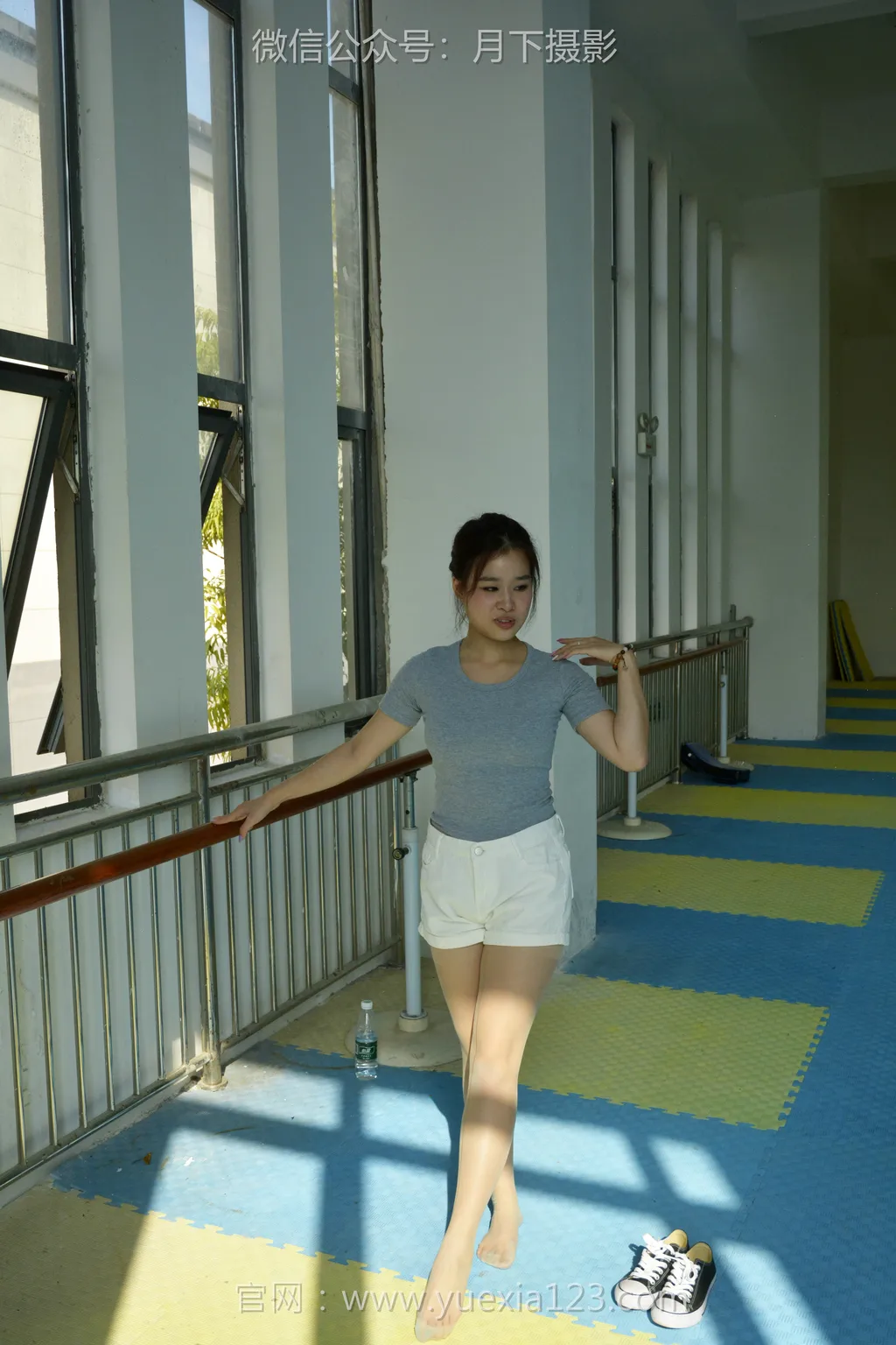 图片[27]-爱月下 NO.001 茜茜【舞蹈热身】作为拉拉队长，每天必修课就是加强舞蹈训练！[111P] – 速更版-美库