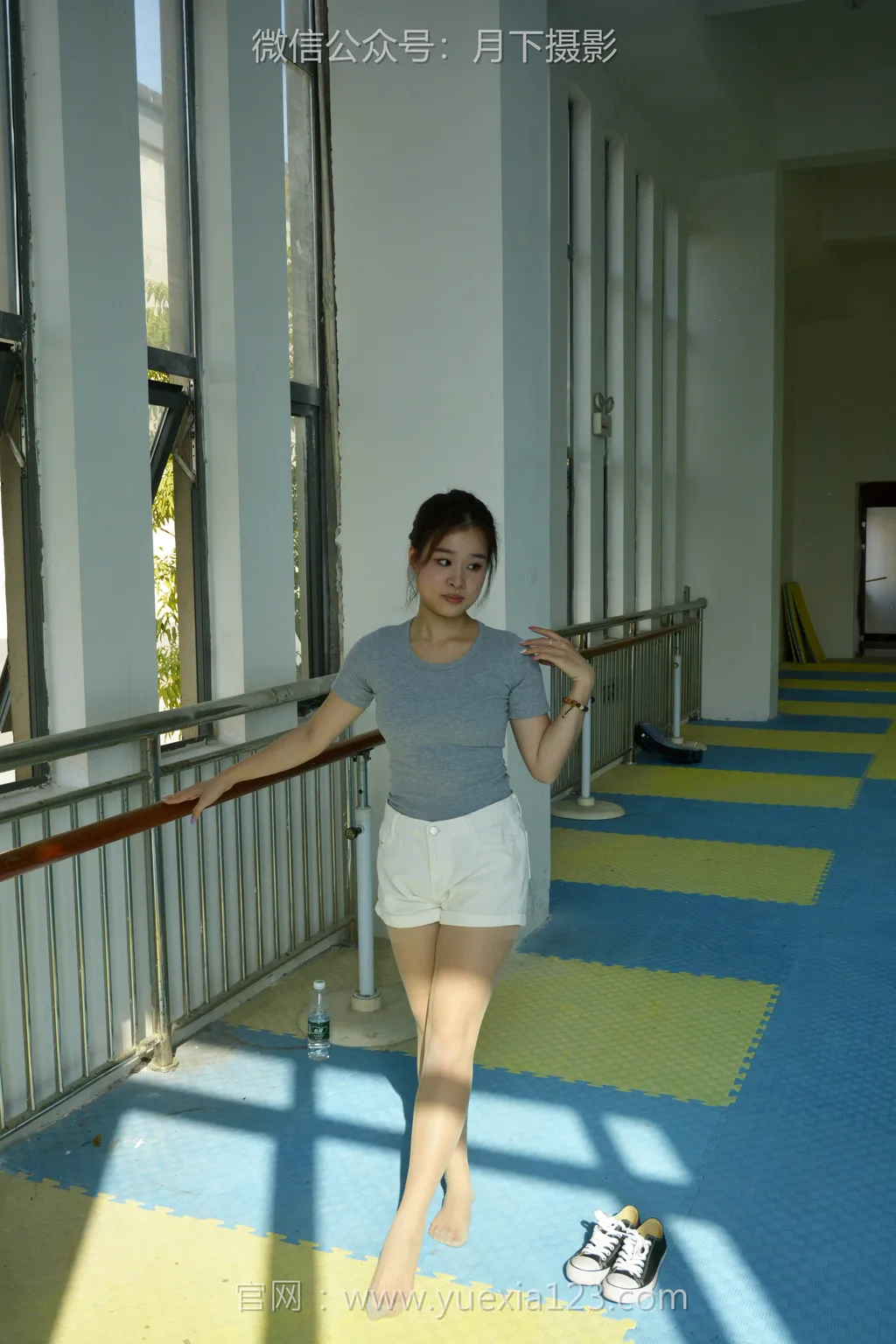 图片[29]-爱月下 NO.001 茜茜【舞蹈热身】作为拉拉队长，每天必修课就是加强舞蹈训练！[111P] – 速更版-美库