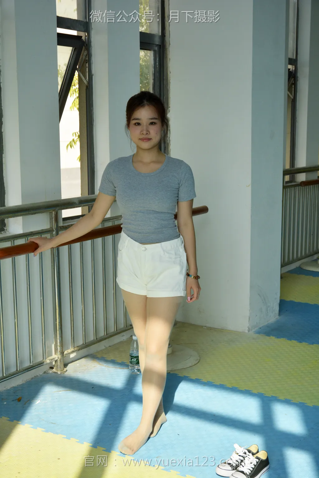 图片[46]-爱月下 NO.001 茜茜【舞蹈热身】作为拉拉队长，每天必修课就是加强舞蹈训练！[111P] – 速更版-美库