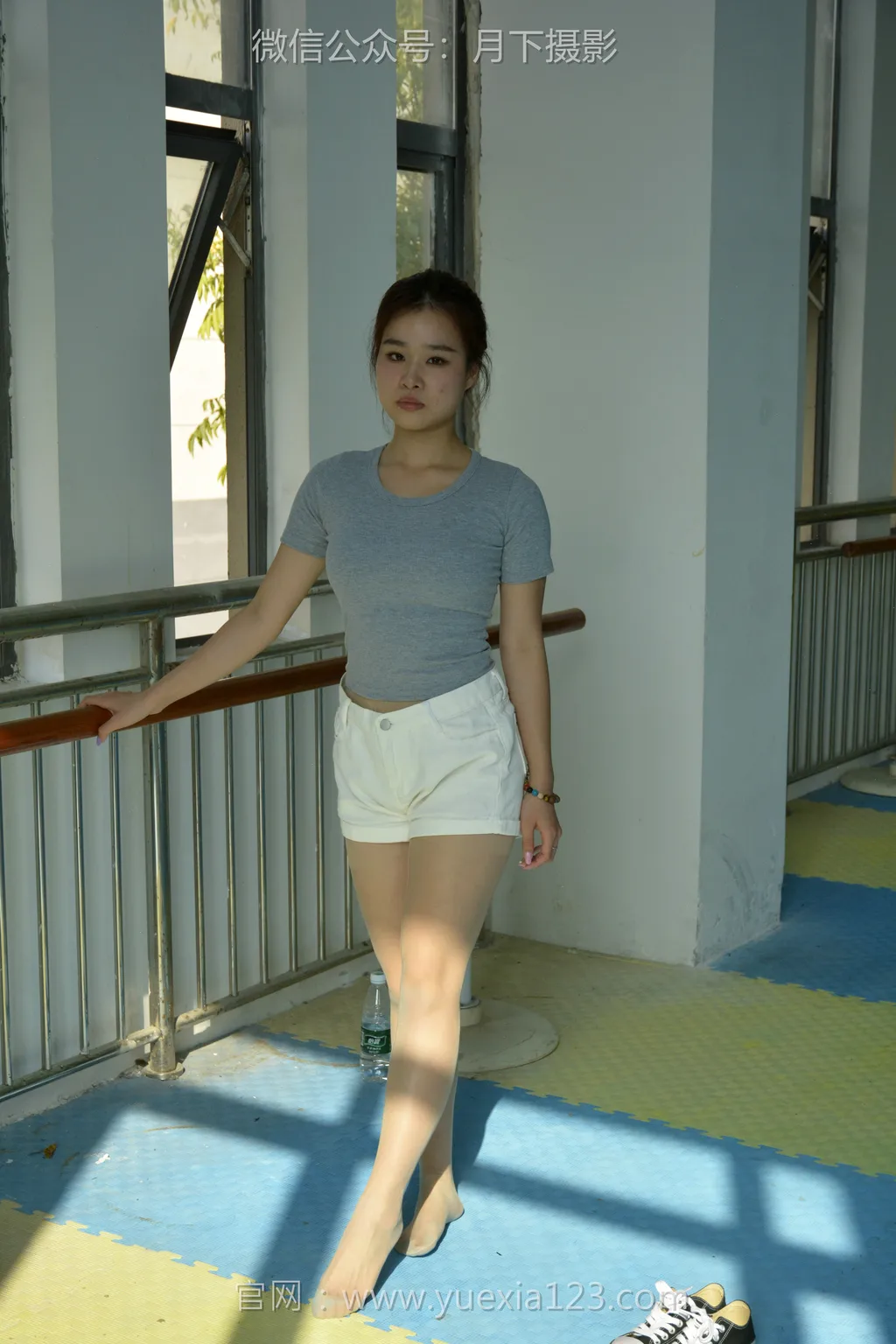 图片[47]-爱月下 NO.001 茜茜【舞蹈热身】作为拉拉队长，每天必修课就是加强舞蹈训练！[111P] – 速更版-美库