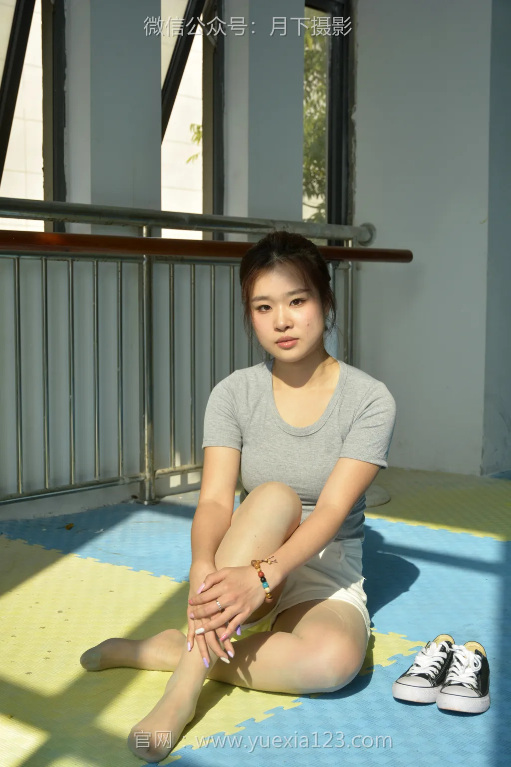 图片[56]-爱月下 NO.001 茜茜【舞蹈热身】作为拉拉队长，每天必修课就是加强舞蹈训练！[111P] – 速更版-美库