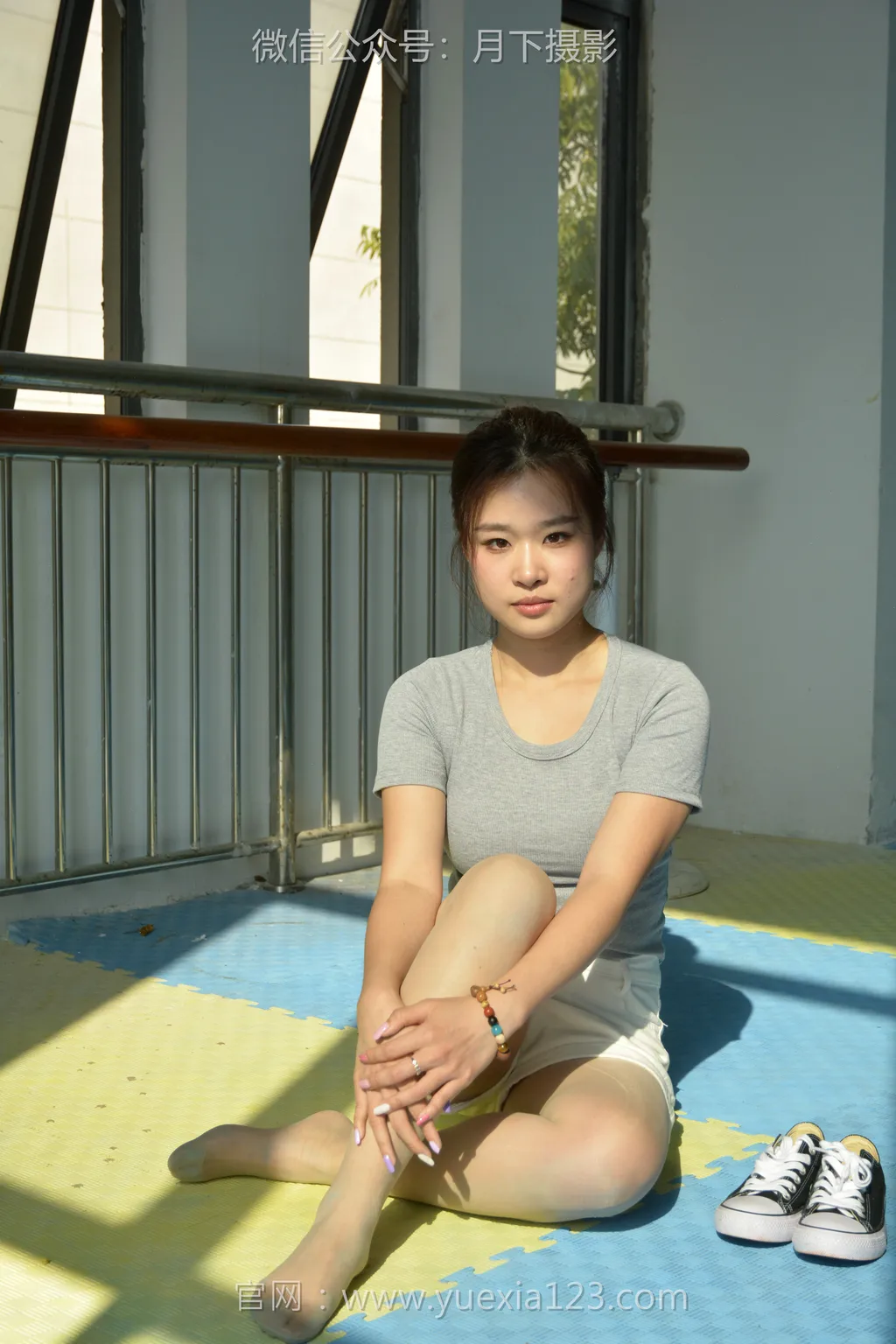 图片[59]-爱月下 NO.001 茜茜【舞蹈热身】作为拉拉队长，每天必修课就是加强舞蹈训练！[111P] – 速更版-美库