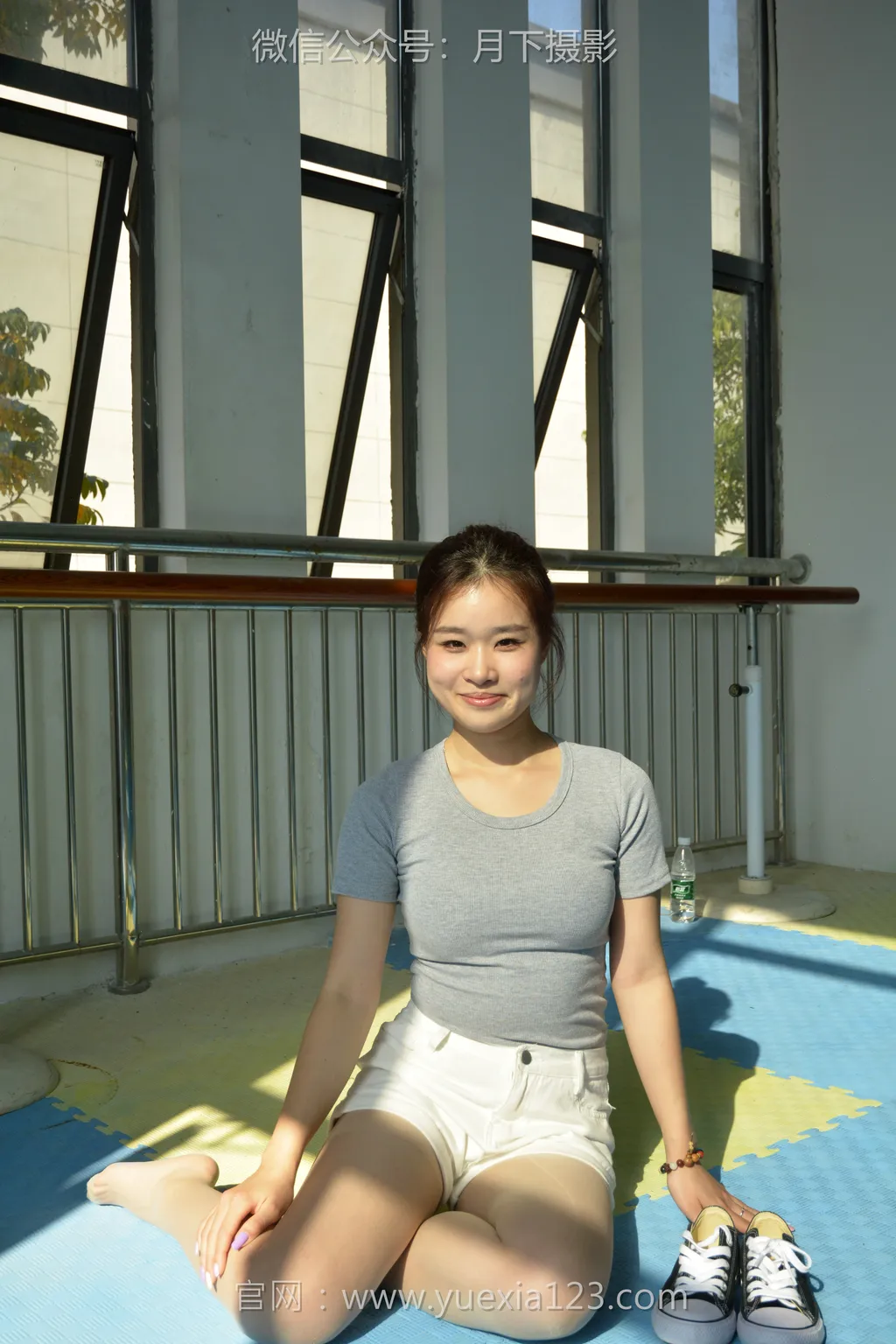 图片[60]-爱月下 NO.001 茜茜【舞蹈热身】作为拉拉队长，每天必修课就是加强舞蹈训练！[111P] – 速更版-美库