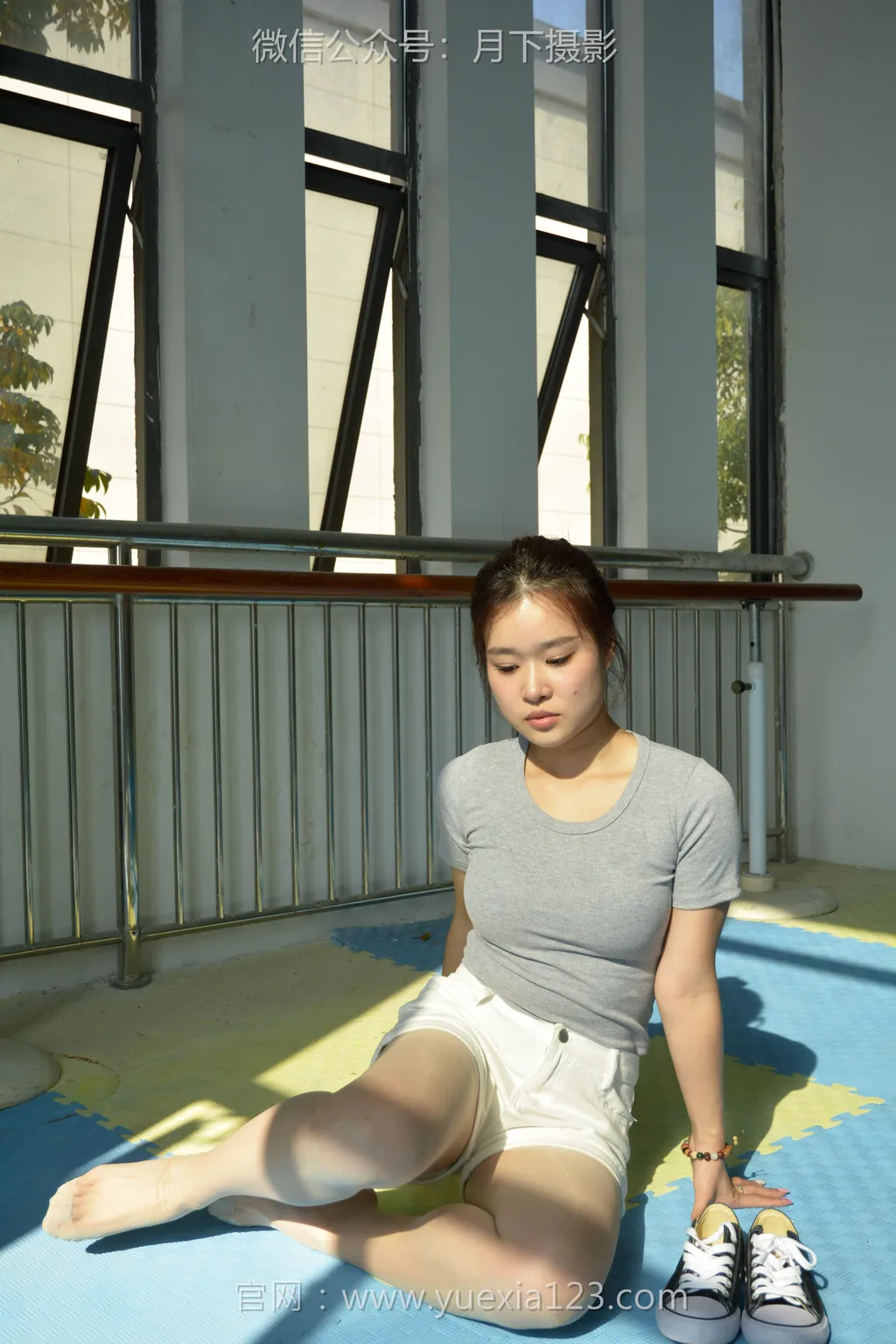 图片[61]-爱月下 NO.001 茜茜【舞蹈热身】作为拉拉队长，每天必修课就是加强舞蹈训练！[111P] – 速更版-美库