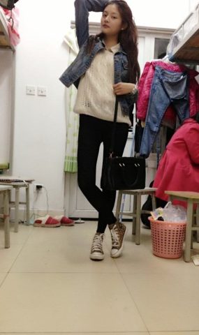 织梦行影@NO.025-第二十五期 宿舍粉袜帆布鞋（粉袜）[61P]