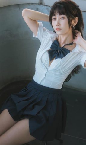 不呆猫 – JKXUE妹户外[17P]