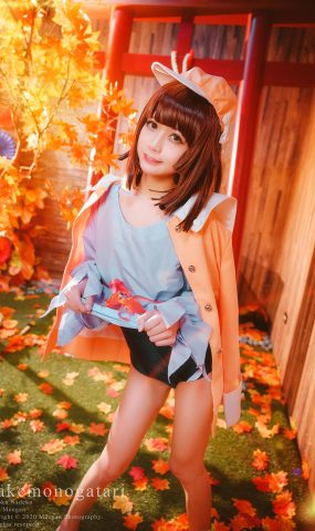 沖田凜花Rinka  – 千石撫子 (化物語)[10P]