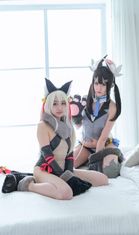 嘎潼 & Akisoso秋楚楚 伊利雅 美游[40P]