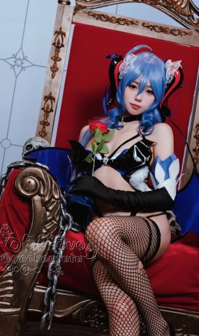 咬一口兔娘 甘雨魅魔 [16P]